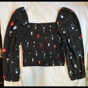 Abercrombie & Fitch Smocked Shirt